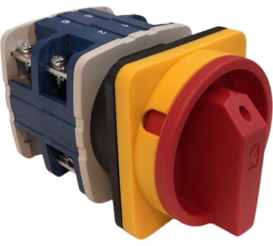 Аварийный переключатель Emas 3 полюса, двухпозиционный 0-1, 120А PSA120AK341E 1