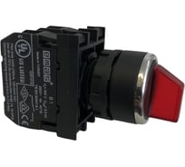 Переключатель Emas 2-0-1, без фиксации, красный, 250В AC, 4 А, без блок-контакта B101SL32K