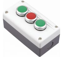 Кнопочный пост CHINT NPH1-3006, 1НО+1НЗ + сигнальная лампа, AC/DC24В (R) 587074