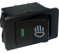 Клавиша Nord-Yada 12V 35А зеленая с подсветкой (4контакта) ON-OFF (2шт в упаковке) 905936
