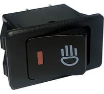 Клавиша Nord-Yada 12V 35А красная с подсветкой (4контакта) ON-OFF (2шт в упаковке) 905937