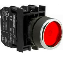 Нажимная кнопка Emas круглая, с фиксацией, 2НО, серия B, 250 В AC, 4 А, B101FK