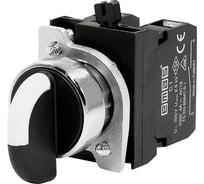 Переключатель Emas 2-0-1 с фиксацией в 1 положении, 2НО CM101S31