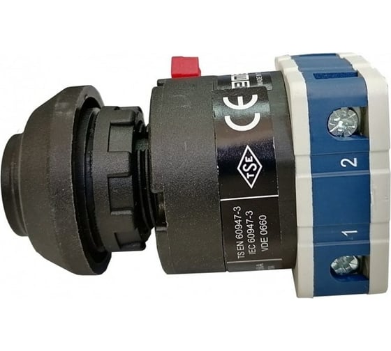 Двухпозиционный переключатель Emas 0-1, 3 полюса, 20А, с ключом PSA020AK331AQ 1