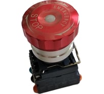 Кнопка аварийной остановки UnitMC LB22M3-M11Z/R9-24V/A(L)