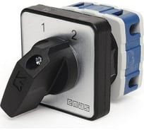 Переключатель полюсов Emas реверсивный, двухфазный 1-2 10А PSA010KD233S