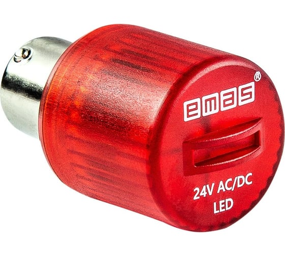 Светодиод Emas LED 24VAC/DC красный IKML024K