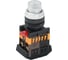 Кнопка GENERICA ABLFP-22 прозрачный d22мм неон/240В NO+NC BBT20-ABLFP-K08 1