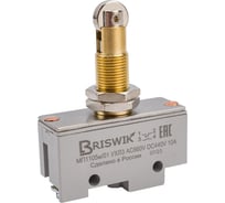 Микропереключатель Briswik МП-1105м/01 продольный ролик-винт mp110501.BR