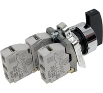 Переключатель Briswik КПЕ 2630-ДС черный IP65 УХЛ2 10А 3но 0нз aD-VH-5Ai-0131