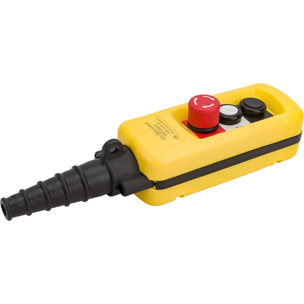 Пульт Briswik ПКТ-20Б-С 2 кнопки 1НО гриб с фиксацией 1НЗ XACA2713.S.BR ...