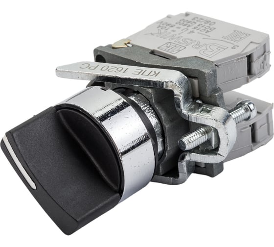 Переключатель Briswik КПЕ 1620-РС черный IP65 УХЛ2 10А 2но 0нз aD-VB-5Ai-0122