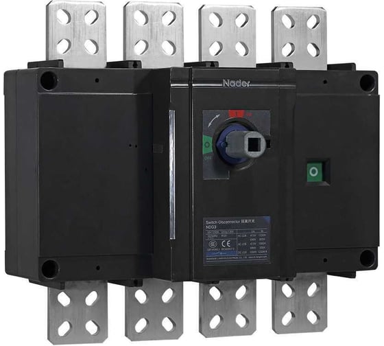 Выключатель нагрузки Nader NDG3-160H/22BZK 590000064