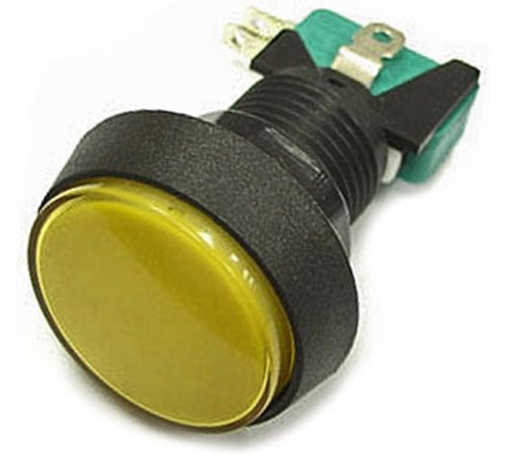 Кнопка RUICHI GMSI-4B-C no(nc)+nc(no) yellow 57040