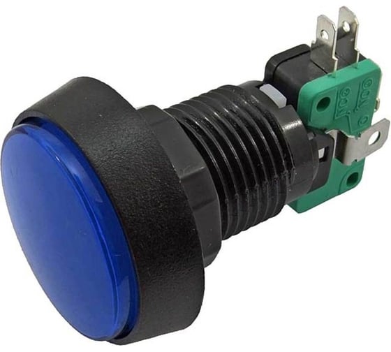 Кнопка RUICHI GMSI-4B-C no(nc)+nc(no) blue 91766