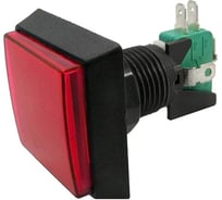 Кнопка RUICHI GMSI-2B-S no(nc)+nc(no) red 50mm 95699