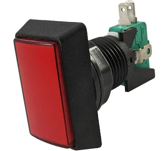 Кнопка RUICHI GMSI-3B-R no(nc)+nc(no) red 57039