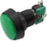 Кнопка RUICHI GMSI-4B-C no(nc)+nc(no) green 91834 1