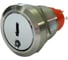 Кнопочный переключатель UnitMC LB22Y5-Y22Z/G5-24V/S/3(L) 1