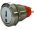 Кнопочный переключатель UnitMC LB22Y5-Y22Z/G5-24V/S/3(L) 2