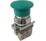 Кнопка управления Briswik зеленый гриб 3НО+1НЗ без фиксации без подсветки металл Ø30 мм IP66 aT-HB-6Ai-0342 1
