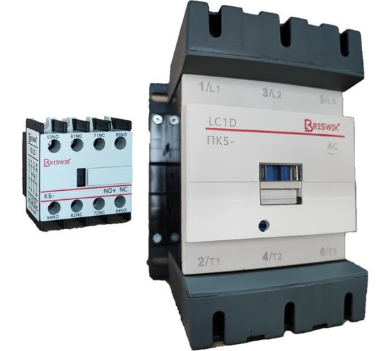 Контактор Briswik 150 А 127 В 3НО+3НЗ LC1D15033FC7.BR