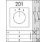 Переключатель кулачковый Briswik 20 А 20-201-US1.BR 2