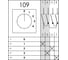 Переключатель кулачковый Briswik 20 А 20-109-U.BR 2