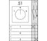 Переключатель кулачковый Briswik 20 А 20-51-US18.BR 4