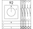 Переключатель кулачковый Briswik 20 А 20-92-US18.BR 4