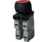 Кнопка управления Briswik красный цилиндр 3НО+1НЗ без фиксации без подсветки пластик Ø30 мм IP66 aZ-DB-6Ai-0242 1