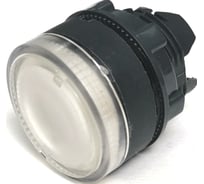Кнопка управления Briswik белый цилиндр с подсветкой пластик Ø22 мм IP66 ZB5BW1.66.BR