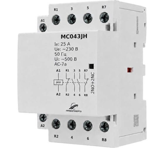 Контактор модульный НТК Приборэнерго MC043JH БП-00007505