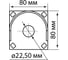 Корпус TDM ELECTRIC КП101 c козырьком для кнопок 1 место IP66 ABS желтый SQ0705-0011 8
