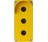 Корпус TDM КП103 c козырьком для кнопок 3 места IP66 ABS желтый SQ0705-0013 3