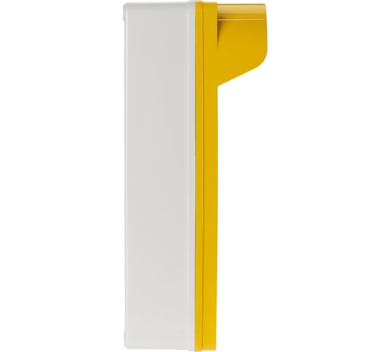 Корпус TDM ELECTRIC КП104 c козырьком для кнопок 4 места IP66 ABS желтый SQ0705-0014