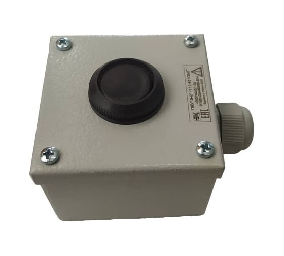 Пост кнопочный Briswik 1 поста настенный металл IP54 PKU15(22)1112UHL2-000
