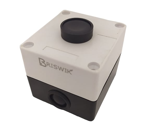 Пост кнопочный Briswik 1 поста настенный пластик IP54 PKU15P112-11