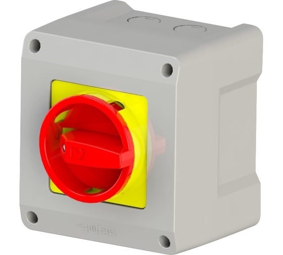 Корпус для переключателя Emas серии PSA (50-120A), пластик, IP65 PSK31E
