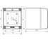 Корпус для переключателя Emas серии PSA (10-25A), пластик, IP54 PSK12 2
