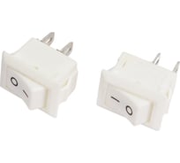 Клавиша Nord-Yada 250V 3А Micro белая (2контакта) ON-OFF (2шт в упаковке) 905463