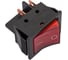 Клавиша Nord-Yada 250V 30А (мощная) красная с подсветкой (4контакта) ON-OFF (2шт в упаковке) 905462 3