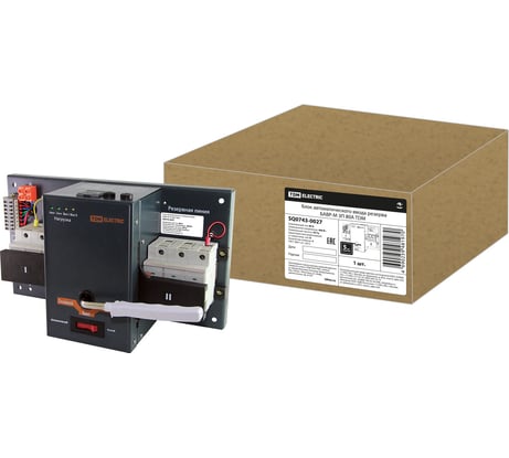 Блок автоматического ввода резерва TDM ELECTRIC БАВР-М 3П 80А SQ0743-0027