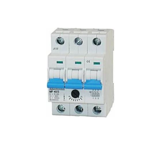 Автомат защиты двигателя Schrack Technik 0,1-0,16А, 3-полюсный BE400301--