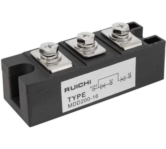 Диодный модуль RUICHI МДД200-16 126355