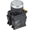 Кнопка IEK с фиксацией d=22мм 1NO+1NC белая MASTER MI-BT60-11T-3-21-K01 1