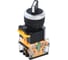 Переключатель IEK D8-20X3 3 положения 2NO черный BSW30-20X3-4-24-2-K02 1