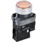 Кнопка IEK LA167-BWF3571 d=22мм RC 1NO с подсветкой, желтая BBT20-BWF3571-1-12-67-K05 1