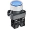 Кнопка IEK LA167-BAF61 d=22мм 1NO синяя BBT20-BAF61-1-22-67-K07 1