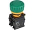 Кнопка IEK Грибок поворотная с фиксацией 1NO+1NC зелёная MASTER MI-BG60-11ZS-3-23-K06 1